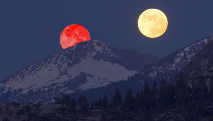 marte grande come luna