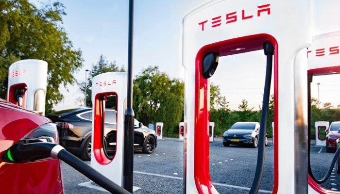 tesla supercharger