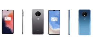 OnePlus 7T Frosted Silver Glacier Blue