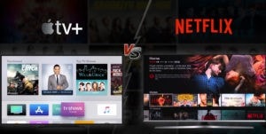 apple TV batte netflix