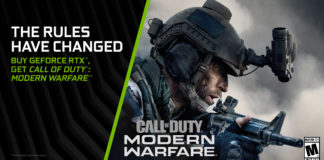 Call of Duty: Modern Warfare in regalo acquistando una GPU GeForce RTX