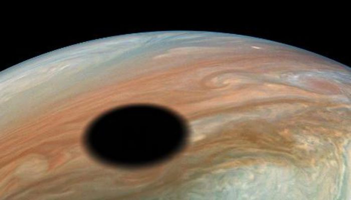 giove eclissi solare sonda juno