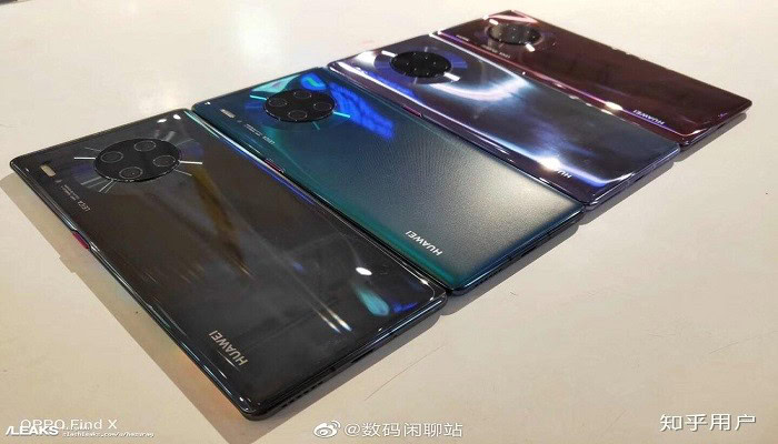 huawei mate 30 colori reali