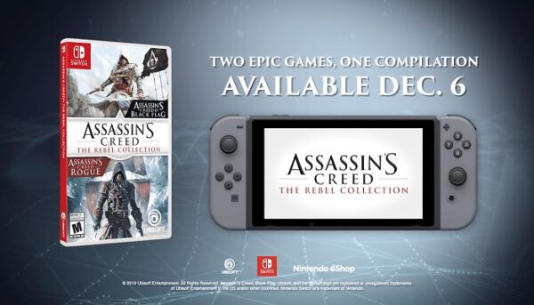 nintendo switch Assassin's Creed rebel collection