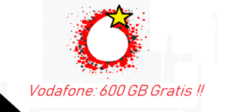 offerta Vodafone 600 Giga Gratis