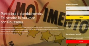 piattaforma rousseau M5S