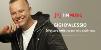 Gigi D’Alessio Direttore Artistico per una settimana per TIM Music