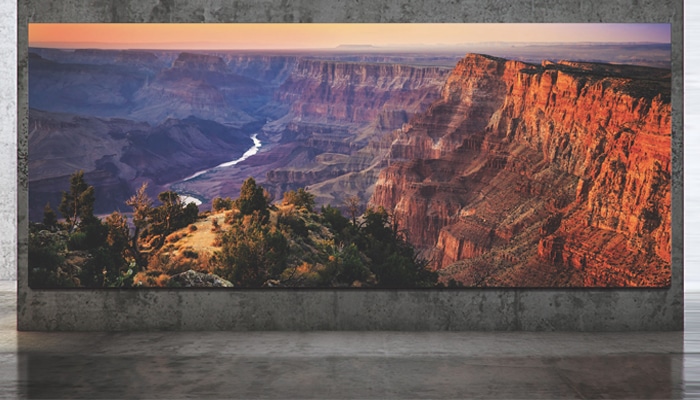 Samsung The Wall, il primo display MicroLED: uno spettacolo