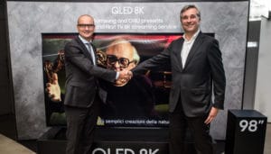 Samsung e CHILI presentano il primo servizio streaming in 8K al mondo
