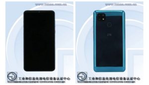 ZTE Blade 20 TENAA