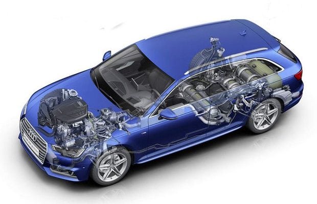 motore ibrido diesel-elettrico