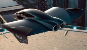 porsche boeing auto elettrica volante