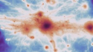 spazio ragnatela cosmica filamenti universo