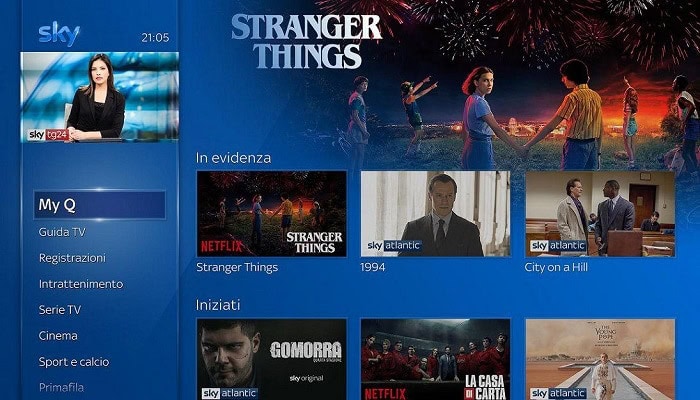 sky q netflix