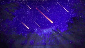stelle cadenti orionidi cometa di halley