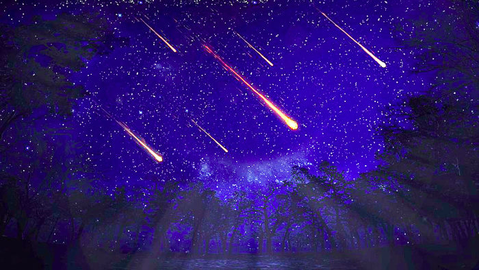 stelle cadenti orionidi cometa di halley