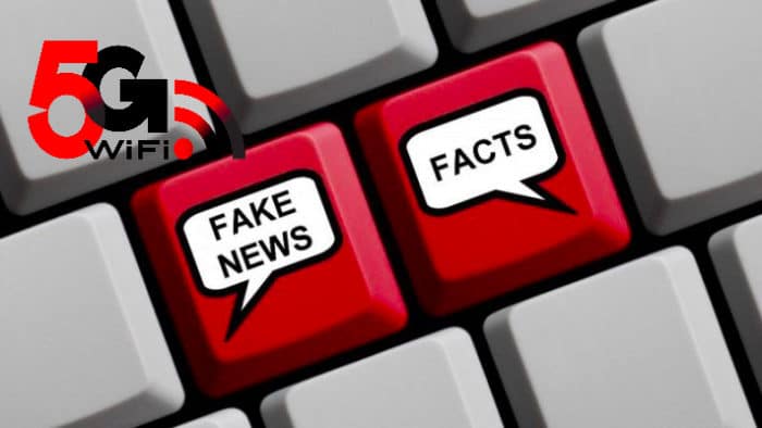 5G comuni contro fake news