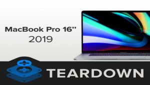 Apple, MacBook, MacBook Pro 16, teardown, iFixit
