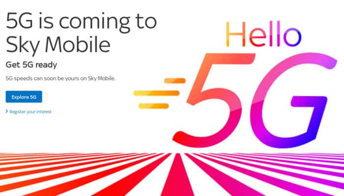 sky mobile al debutto