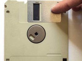steve jobs floppy disk