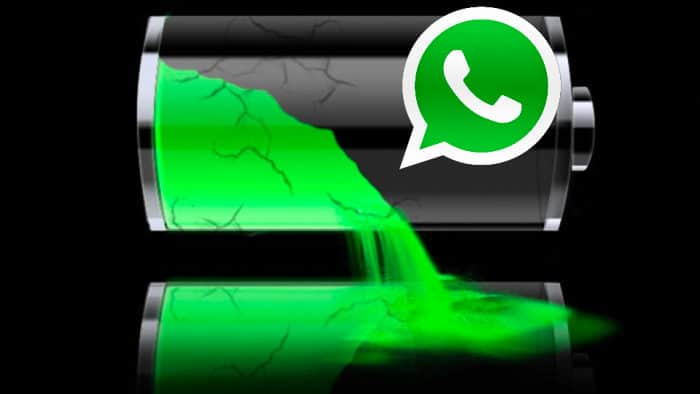 whatsapp consumo batteria