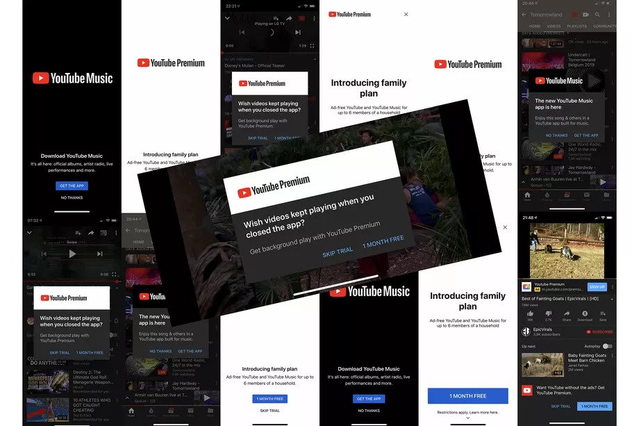 YouTube: probabilmente le pubblicità sono davvero esagerate
