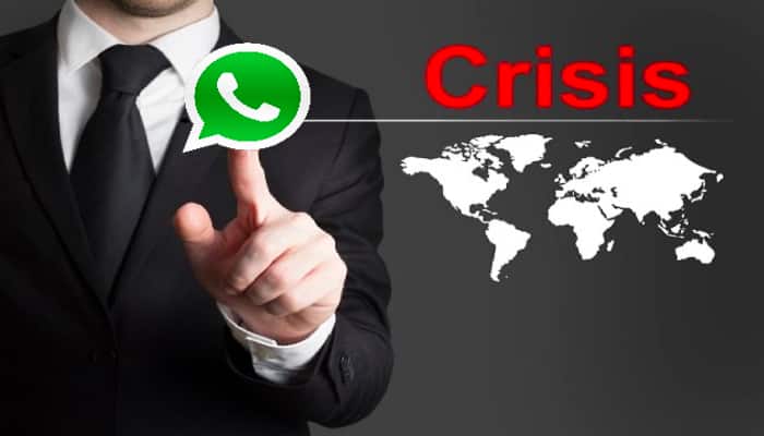 whatsapp crisis response