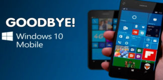 windows 10 mobile addio