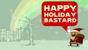 a natale diventa bastardo