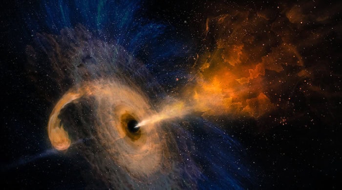 via lattea buco nero supermassiccio