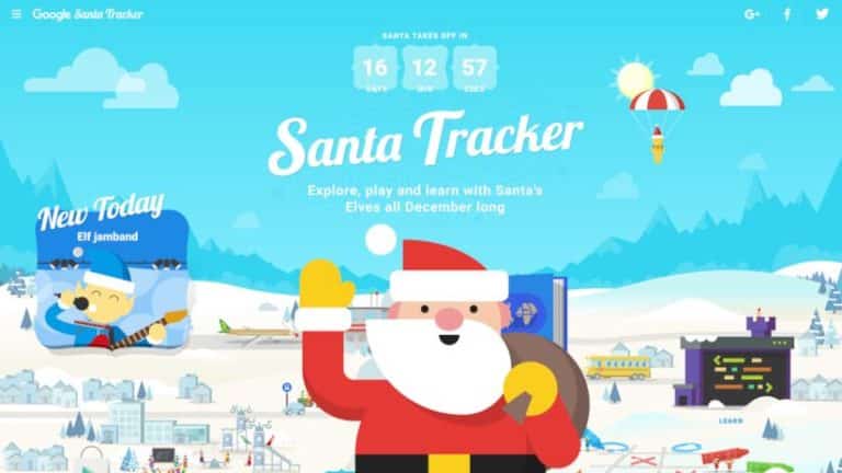 google santa tracker