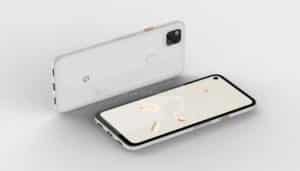 Google Pixel 4a confezione di vendita