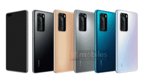 Huawei, P40 Pro, P40, Render