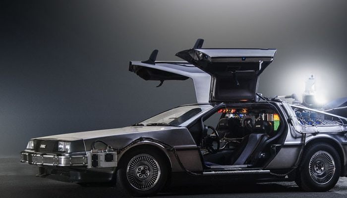 DeLorean ritorno al futuro