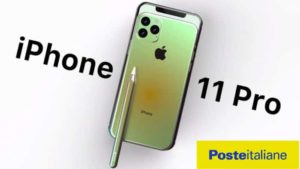 truffa poste italiane iphone 11 pro