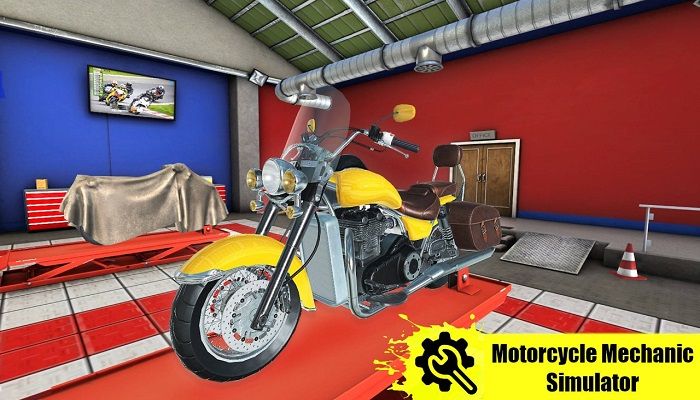 Motorcycle Mechanic Simulator, Nintendo, Switch, gaming