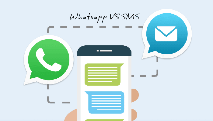 SMS meglio di WhatsApp