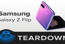 Samsung, Galaxy Z Flip, iFixit, Teardown