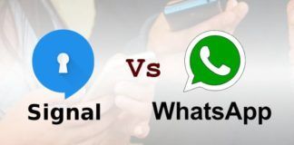signal contro whatsapp