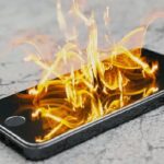 smartphone carica di notte