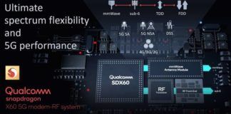 Qualcomm: ufficiale lo Snapdragon X60 con modem 5G di 3° generazione