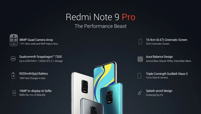 Redmi, Note 9 Pro, Note 9 Pro Max, Xiaomi