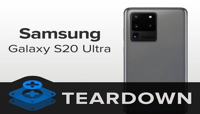 Samsung, Galaxy S20, Galaxy S20 Ultra, iFixit, teardown