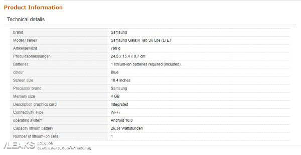 Samsung-Galaxy-Tab-S6-Lite-Amazon-Germania2