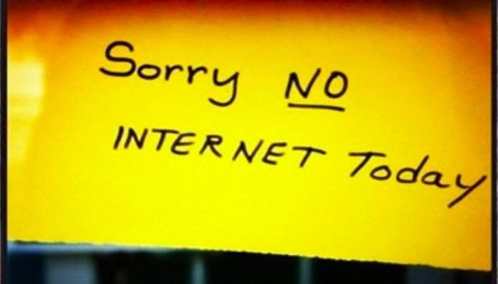 blackout internet