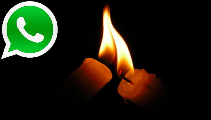candella della speranza whatsapp