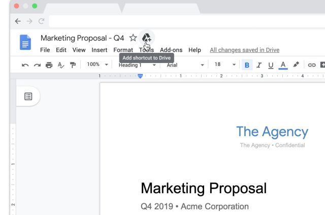 Google Drive: implementato l’accesso alle scorciatoie