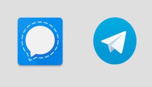 telegram e signal