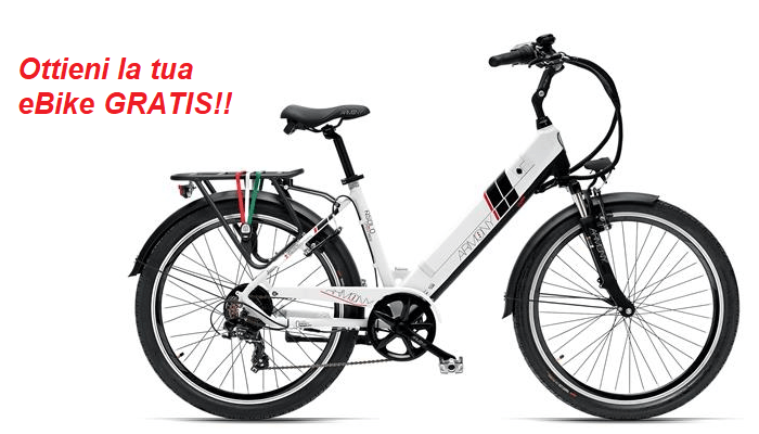 Bici elettrica Gratis Italia