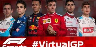 F1, Formula 1, Virtual GP, Ferrari, Mercedes, Cina, Charles Leclerc